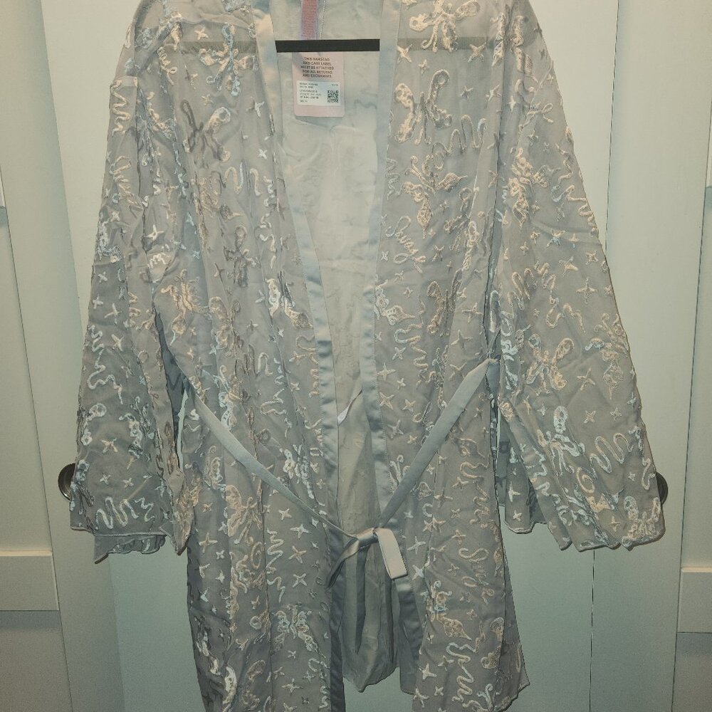 Savage X Fenty Devore Dreams Short Robe